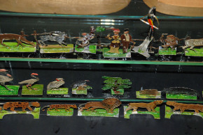 Biedermeier Zoologischer Garten * 38 Teile * um 1840-1860