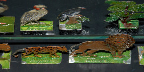 Biedermeier Zoologischer Garten * 38 Teile * um 1840-1860