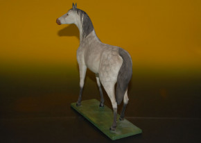 antique great papier-mâché horse for coach * at 1880-1890