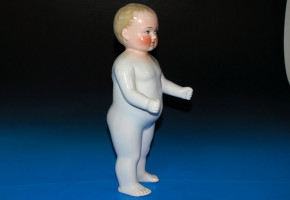 antique bathing doll * porcelain doll * at 1900-1920 * 15.3 inch