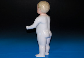 antique bathing doll * porcelain doll * at 1900-1920 * 15.3 inch