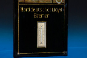 glass thermometer North German Loyd Bremen * at 1910-1915