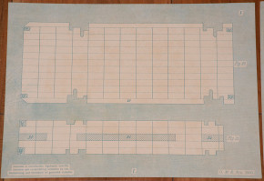 Airship zeppelin modelling sheet * O.M.R. 3000 * at 1910-1915