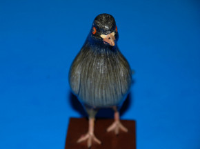 antike Pappmaché Figur * Taube * Sonneberg/Rodach um 1860