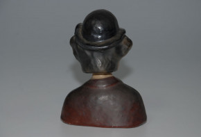 antike Wackelkopf Figur * Charlie Chaplin * um 1900-1910