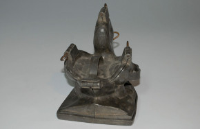 antike Schokoladenform - Eisform * Schwan Nr. 148 * um 1900