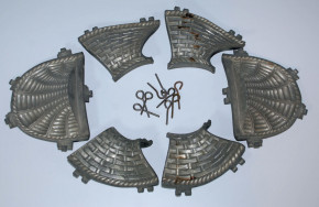 antike Schokoladenform * Biedermeierkorb Nr. 187 * um 1900
