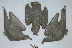 antike Schokoladenform - Eisform * Taube Nr. 82 * um 1900 (2)