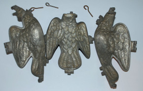 antique chocolate mold - ice mold * Pigeon no. 82 * by 1900 (1)