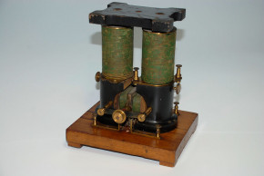 antiker großer E-Motor * offen * E. Leybolds Cöln um 1900