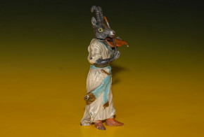 Heyde Zinnfigur * Wackelkopffigur Gemse als Beduine * 1890