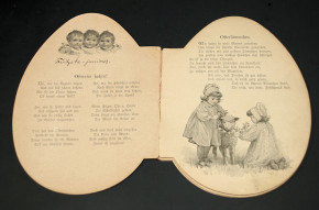 antikes Kinderbuch * Herzblättchen&acute;s Osterei * um 1890