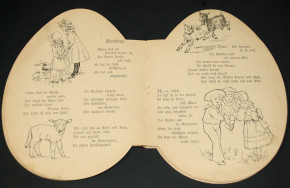 antikes Kinderbuch * Herzblättchen&acute;s Osterei * um 1890