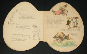 antikes Kinderbuch * Herzblättchen&acute;s Osterei * um 1890