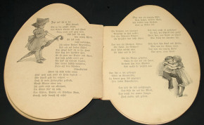 antikes Kinderbuch * Herzblättchen&acute;s Osterei * um 1890