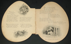 antikes Kinderbuch * Herzblättchen&acute;s Osterei * um 1890