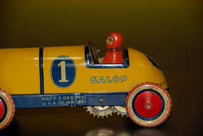 Blechspielzeug Lehmann EPL-Nr. 760 Galop Rennwagen * 20er J.