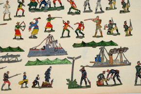 antike Spenkuch Zinnfiguren Boxeraufstand, Peking u.s.w. * 1900