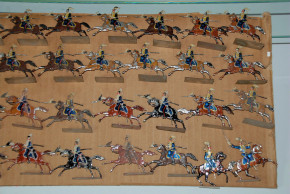 48 antike Zinnfiguren * Preuß. Ulane mit Lanzen * vor 1900