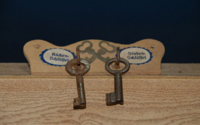 antique doll house wall key holder * at 1900-1920