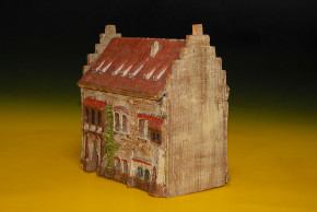 ELASTOLIN castle house made of mass & wood