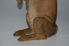 antiker seltener Osterhase mit Glasaugen 58 cm * um 1880-1890