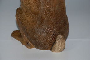 antiker seltener Osterhase mit Glasaugen 58 cm * um 1880-1890