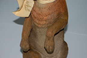 antiker seltener Osterhase mit Glasaugen 58 cm * um 1880-1890