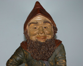 antiker Garten Zwerg - Gnom Dwarf 60 cm Deutschland um 1880