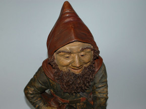 antiker Garten Zwerg - Gnom Dwarf 60 cm Deutschland um 1880