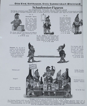 antiker Garten Zwerg - Gnom Dwarf 60 cm Deutschland um 1880