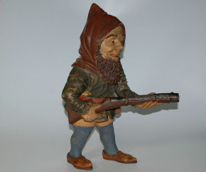antiker Garten Zwerg - Gnom Dwarf 60 cm Deutschland um 1880