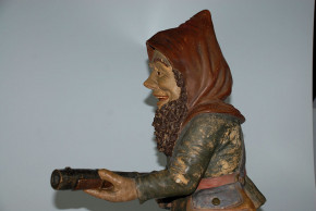 antiker Garten Zwerg - Gnom Dwarf 60 cm Deutschland um 1880