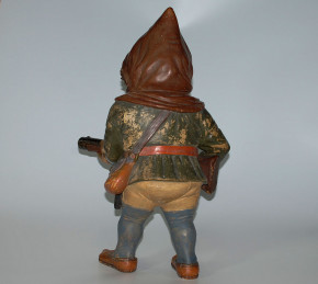 antiker Garten Zwerg - Gnom Dwarf 60 cm Deutschland um 1880