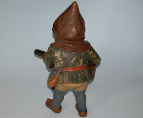 antiker Garten Zwerg - Gnom Dwarf 60 cm Deutschland um 1880