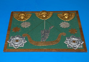 10 x antiker Christbaumschmuck * Dresdner Ornamente um 1880