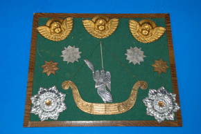 10 x antiker Christbaumschmuck * Dresdner Ornamente um 1880