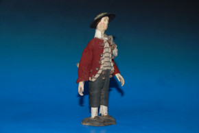 Biedermeier Figur * Kaufmannsladen Verkäufer * von 1850-1860